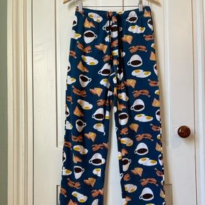 Coffee eggs and bacon lounge/pajama pants